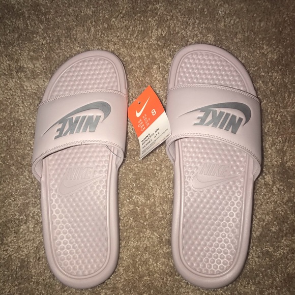 Nike Shoes - Pink Nike Slides NWT Sz 8
